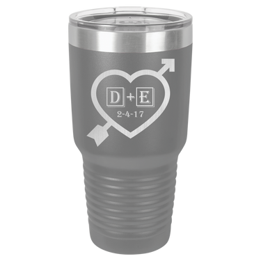 D+E Romantic Tumbler